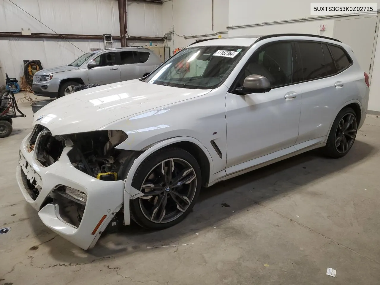 2019 BMW X3 xDrivem40I VIN: 5UXTS3C53K0Z02725 Lot: 77162384