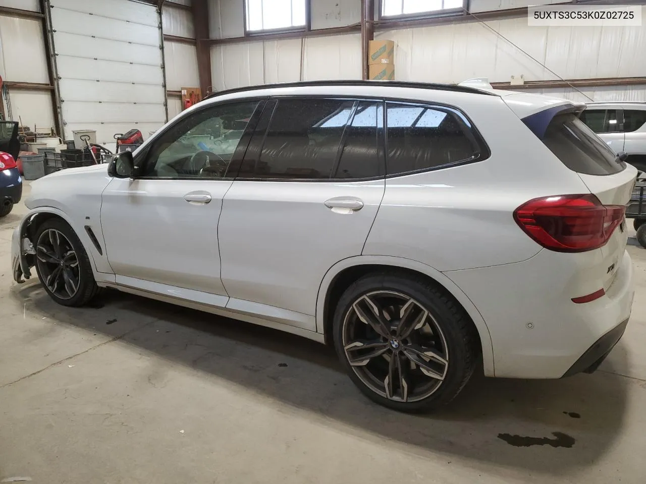 2019 BMW X3 xDrivem40I VIN: 5UXTS3C53K0Z02725 Lot: 77162384