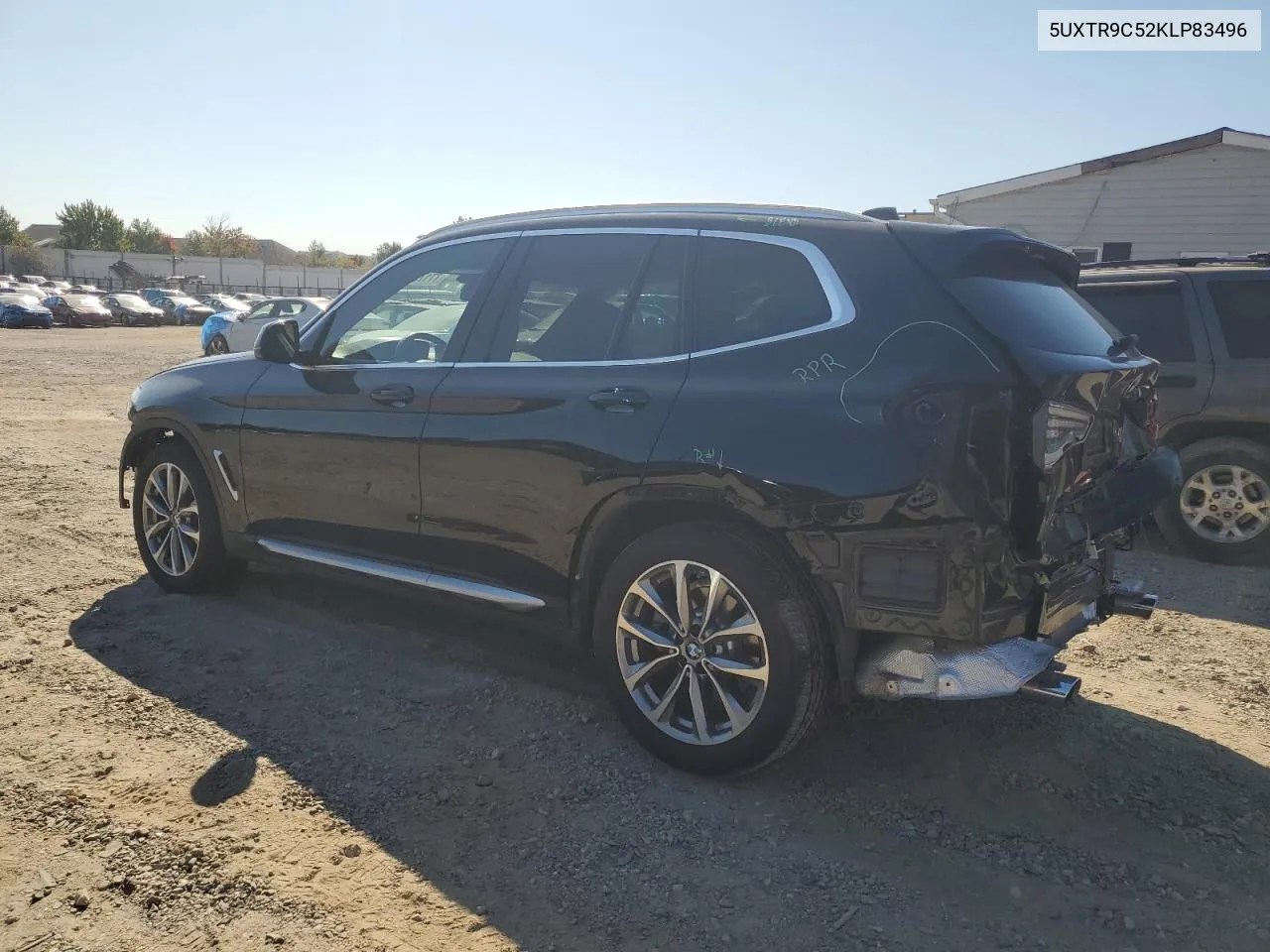 2019 BMW X3 xDrive30I VIN: 5UXTR9C52KLP83496 Lot: 77175874