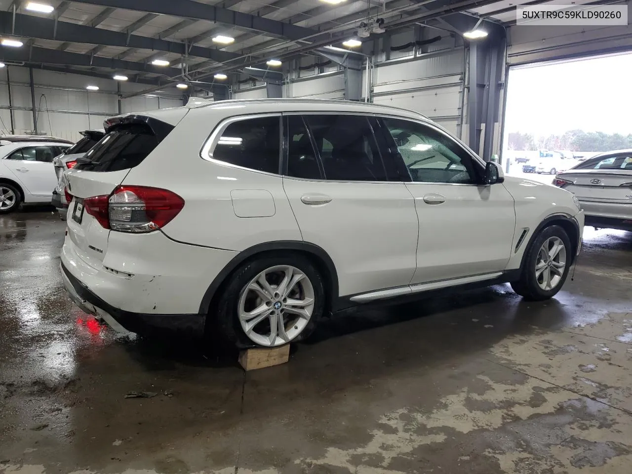 2019 BMW X3 xDrive30I VIN: 5UXTR9C59KLD90260 Lot: 78542454