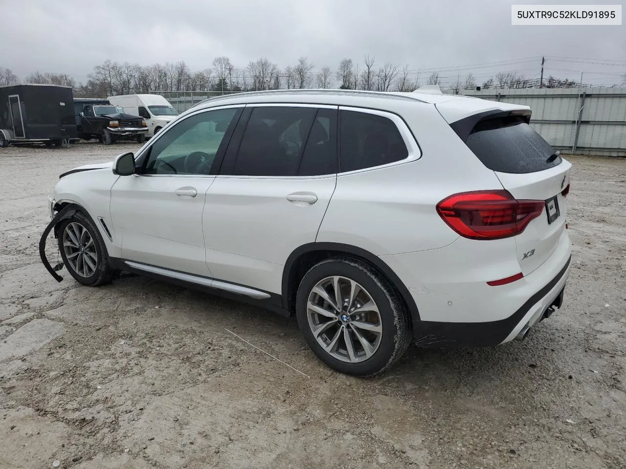 2019 BMW X3 xDrive30I VIN: 5UXTR9C52KLD91895 Lot: 81545774