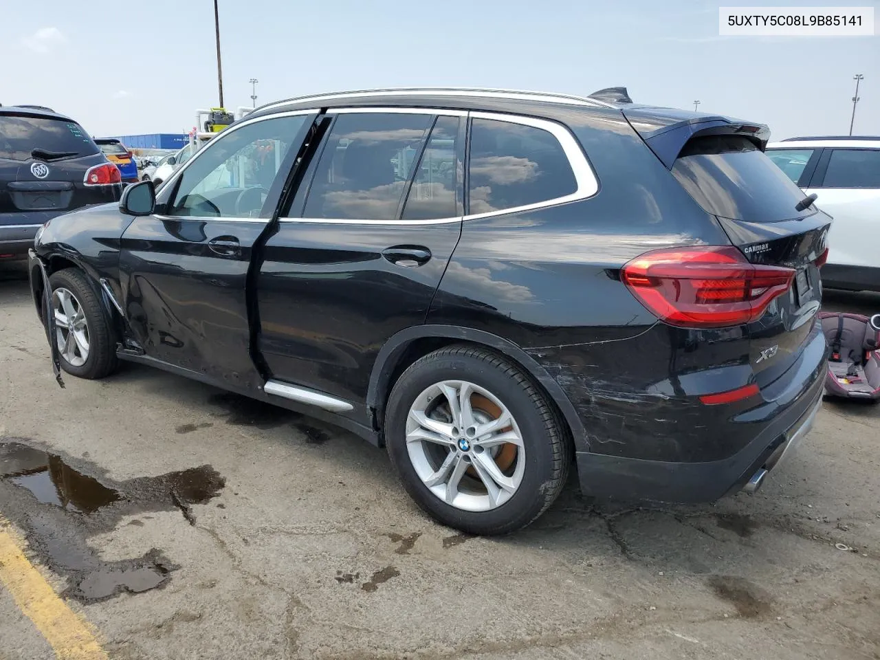 2020 BMW X3 xDrive30I VIN: 5UXTY5C08L9B85141 Lot: 57258144