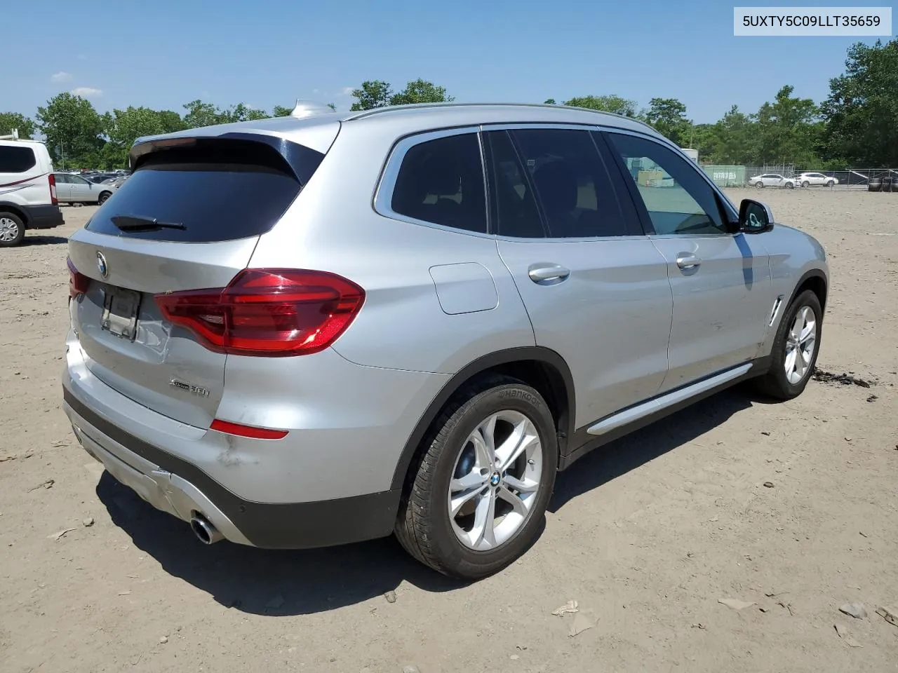 2020 BMW X3 xDrive30I VIN: 5UXTY5C09LLT35659 Lot: 59136404