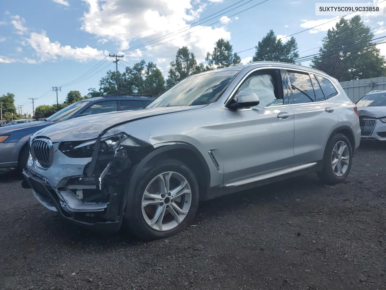 5UXTY5C09L9C33858 2020 BMW X3 xDrive30I