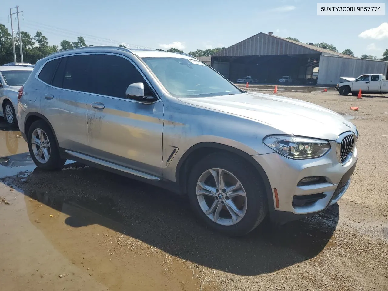 2020 BMW X3 Sdrive30I VIN: 5UXTY3C00L9B57774 Lot: 61210304