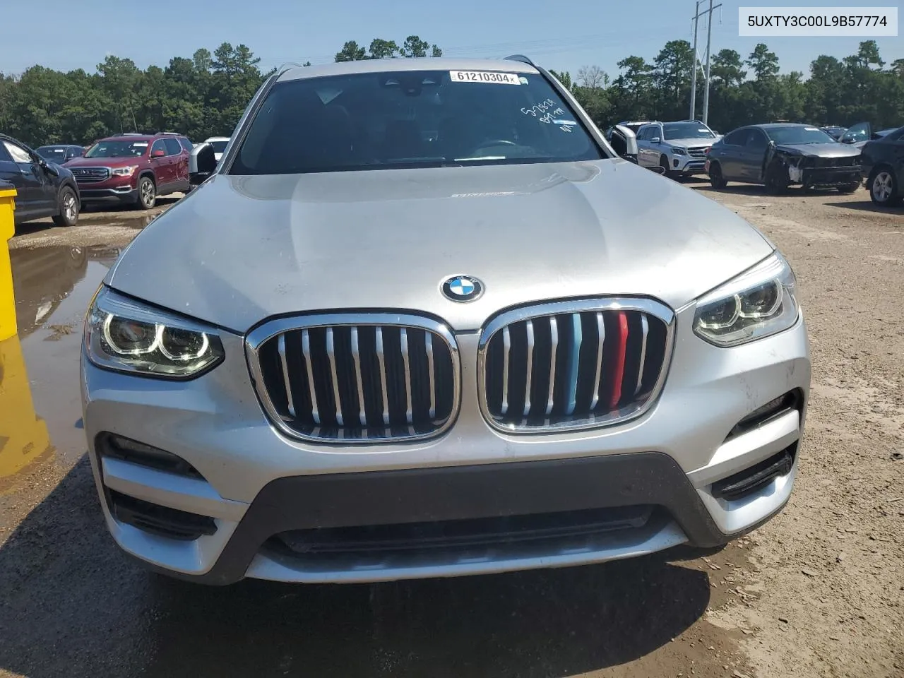 2020 BMW X3 Sdrive30I VIN: 5UXTY3C00L9B57774 Lot: 61210304