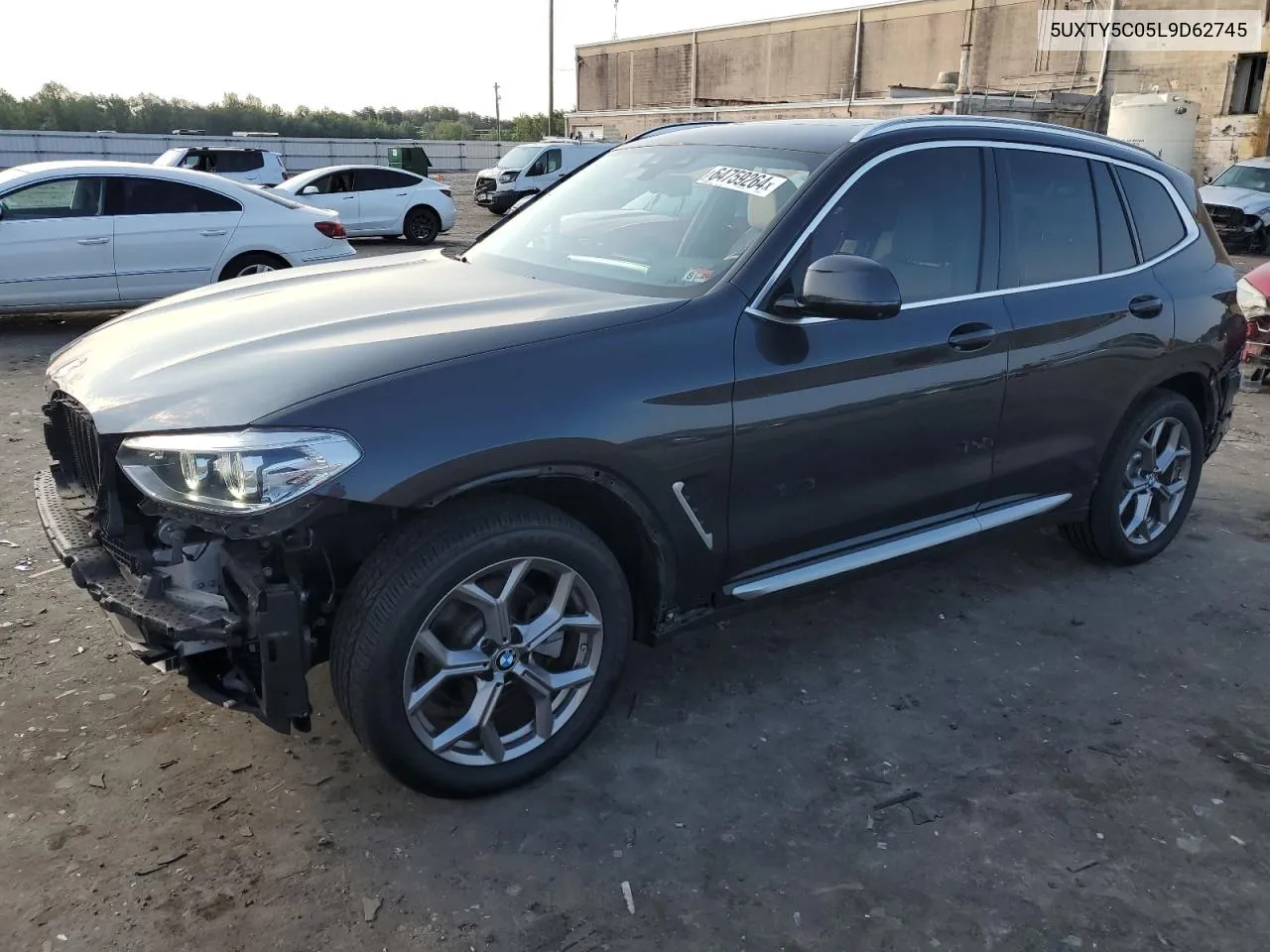 5UXTY5C05L9D62745 2020 BMW X3 xDrive30I