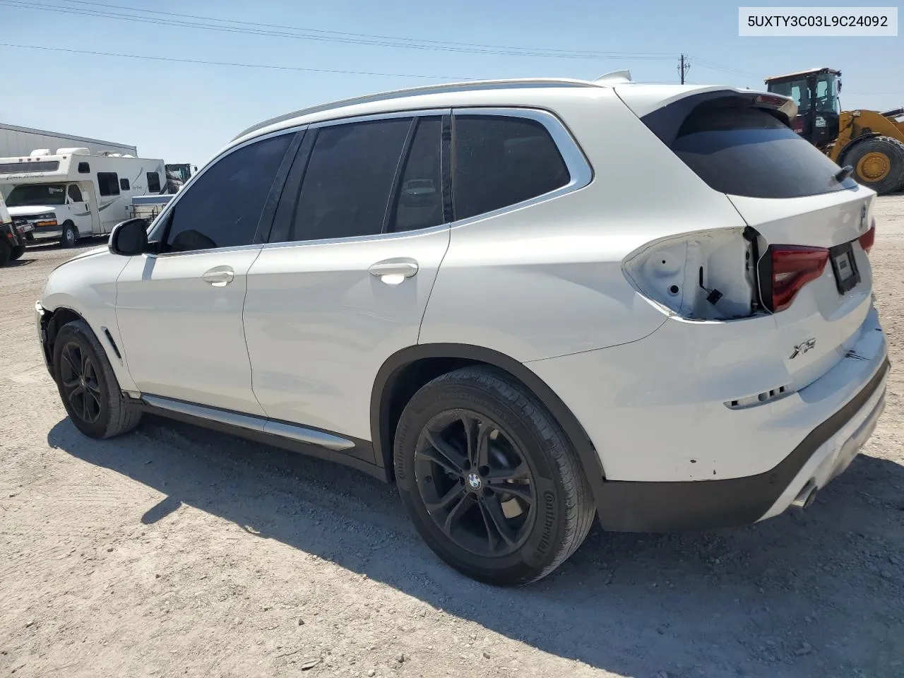 2020 BMW X3 Sdrive30I VIN: 5UXTY3C03L9C24092 Lot: 65375124