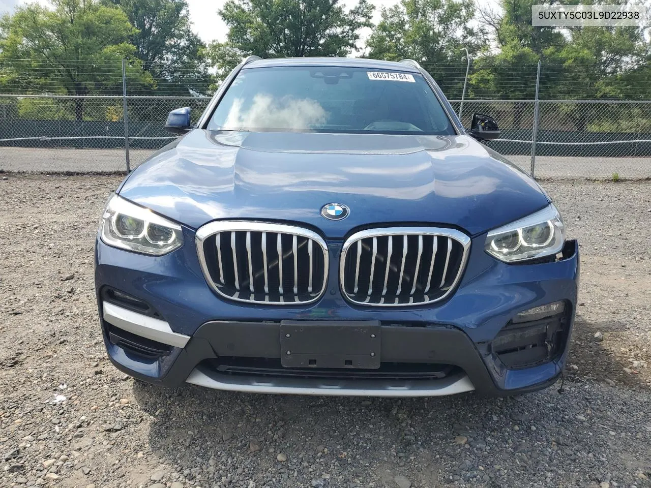 2020 BMW X3 xDrive30I VIN: 5UXTY5C03L9D22938 Lot: 66575784