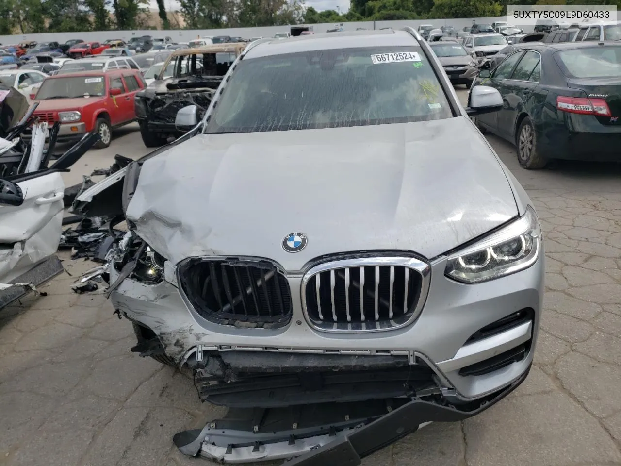 5UXTY5C09L9D60433 2020 BMW X3 xDrive30I