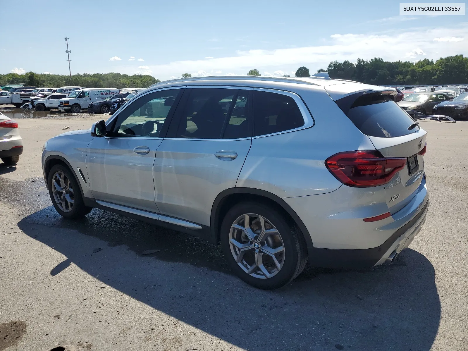 2020 BMW X3 xDrive30I VIN: 5UXTY5C02LLT33557 Lot: 66893954