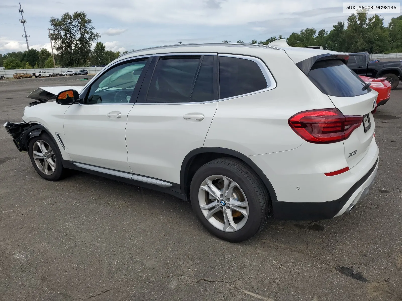 2020 BMW X3 xDrive30I VIN: 5UXTY5C08L9C98135 Lot: 67980334