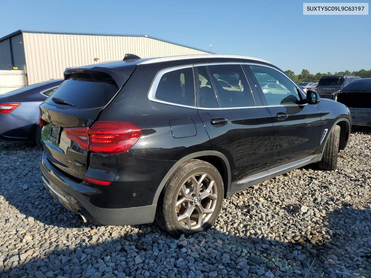 2020 BMW X3 xDrive30I VIN: 5UXTY5C09L9C63197 Lot: 68093594