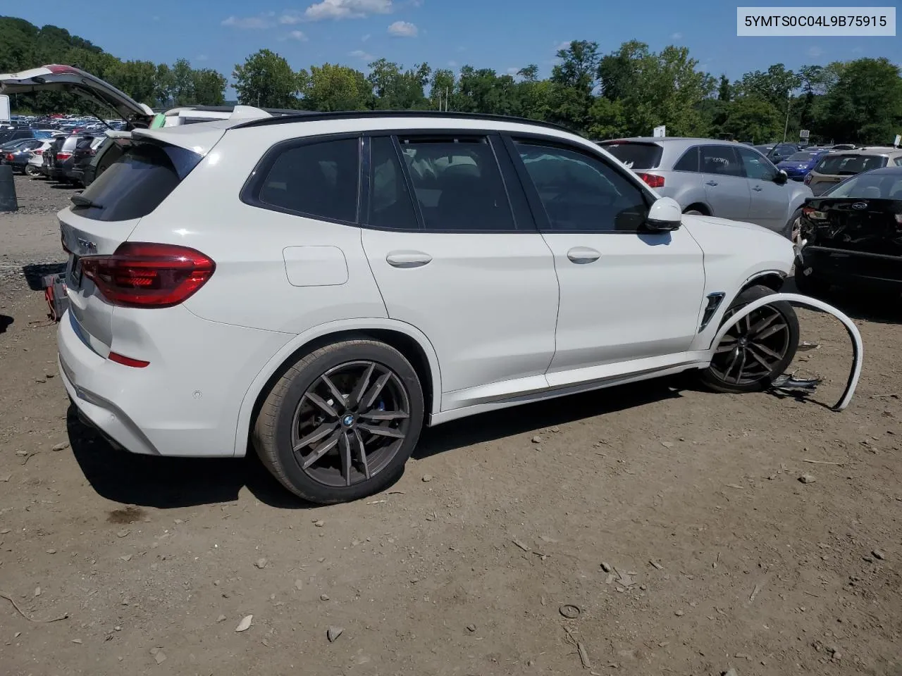 2020 BMW X3 M Competition VIN: 5YMTS0C04L9B75915 Lot: 68585394