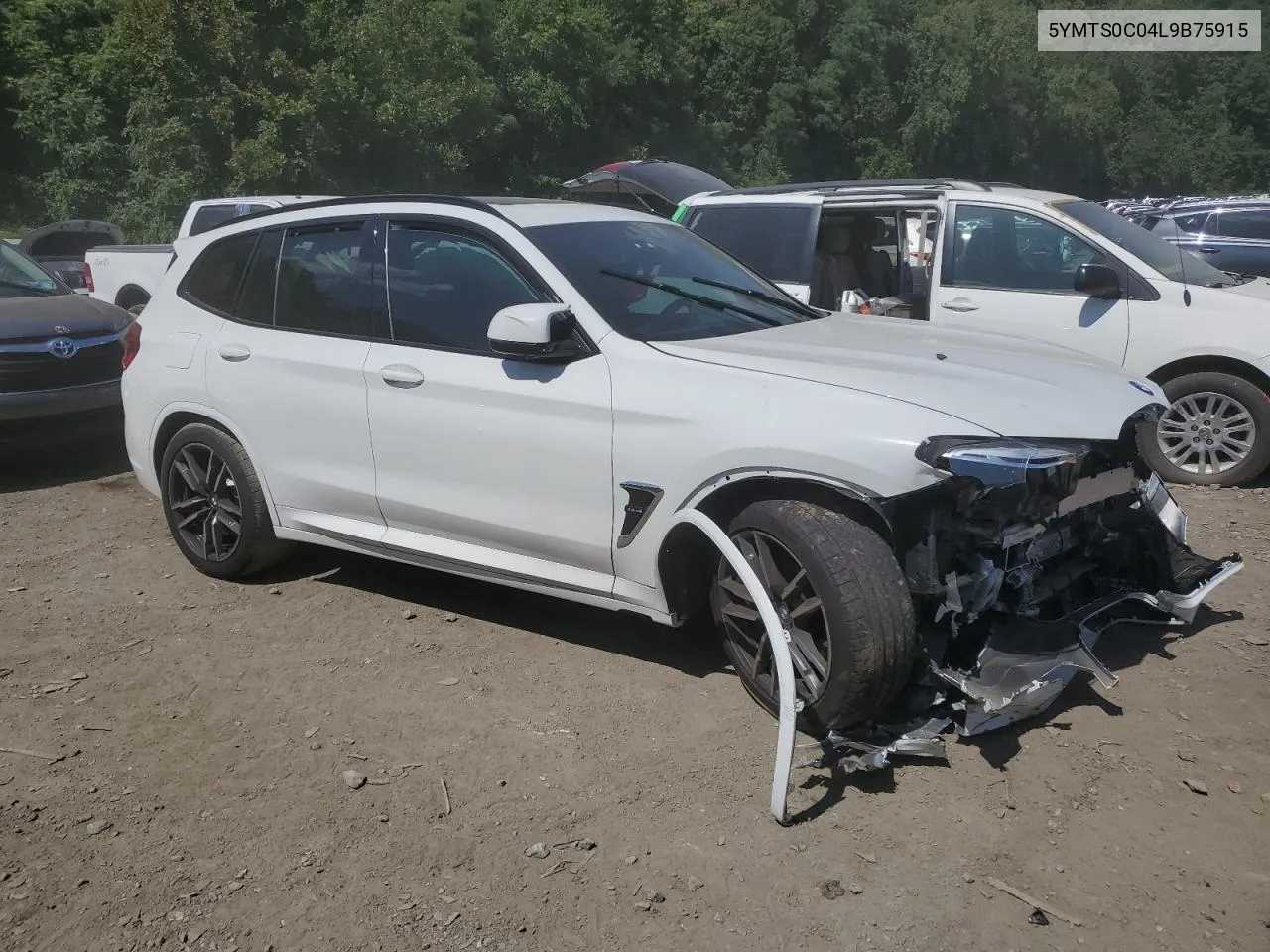 2020 BMW X3 M Competition VIN: 5YMTS0C04L9B75915 Lot: 68585394