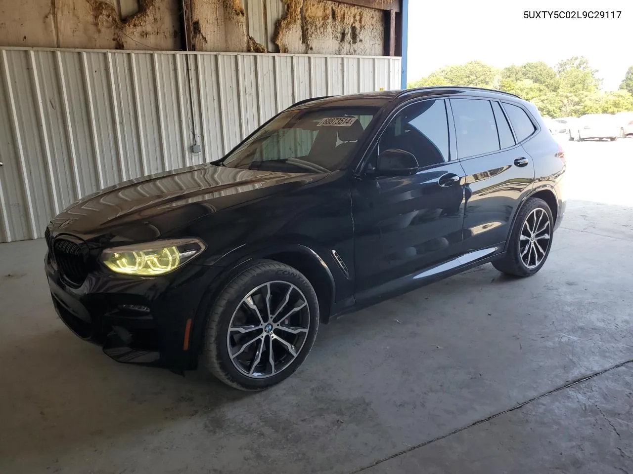 2020 BMW X3 xDrive30I VIN: 5UXTY5C02L9C29117 Lot: 68873514