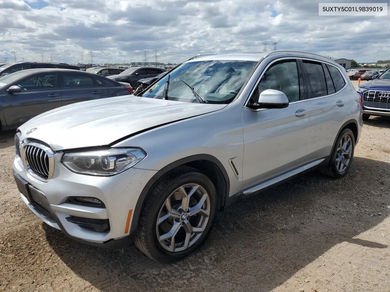 2020 BMW X3 xDrive30I VIN: 5UXTY5C01L9B39019 Lot: 70042534