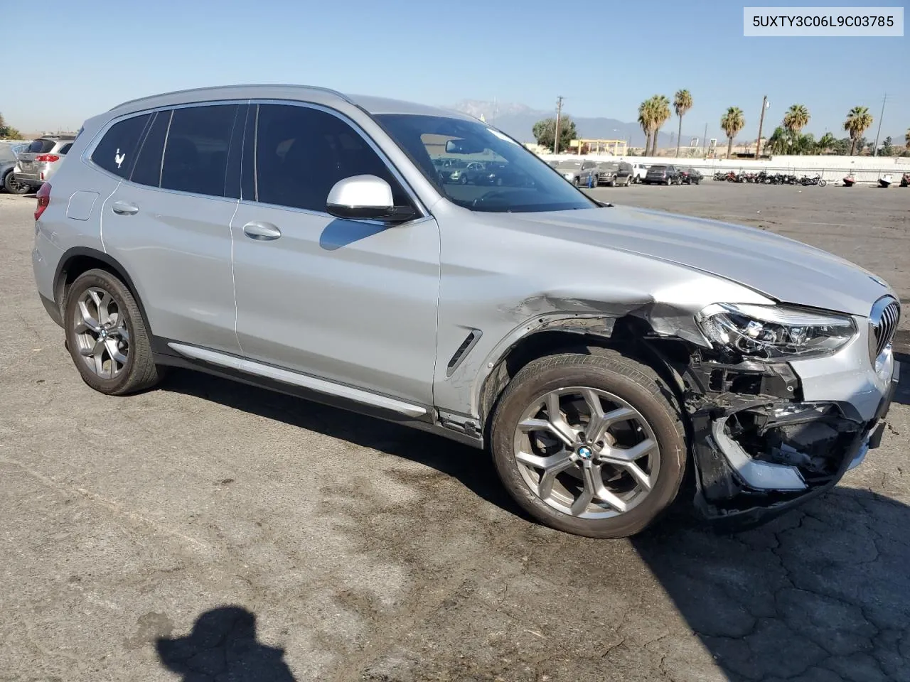 2020 BMW X3 Sdrive30I VIN: 5UXTY3C06L9C03785 Lot: 70257194