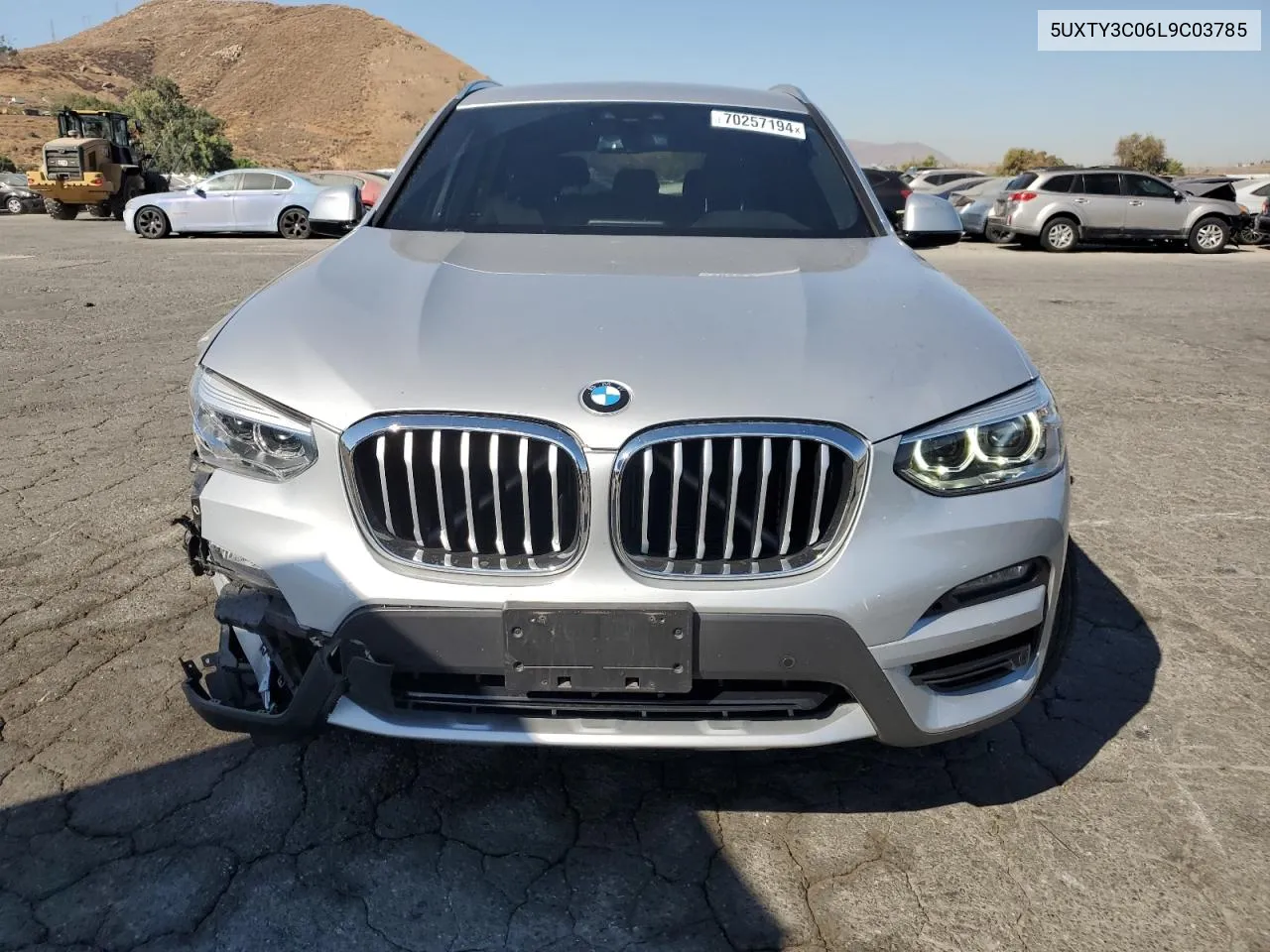 2020 BMW X3 Sdrive30I VIN: 5UXTY3C06L9C03785 Lot: 70257194