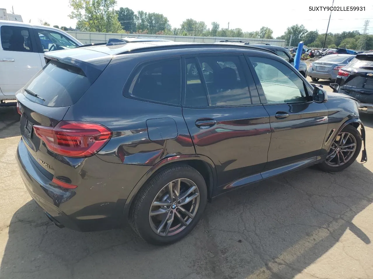 5UXTY9C02LLE59931 2020 BMW X3 xDrivem40I