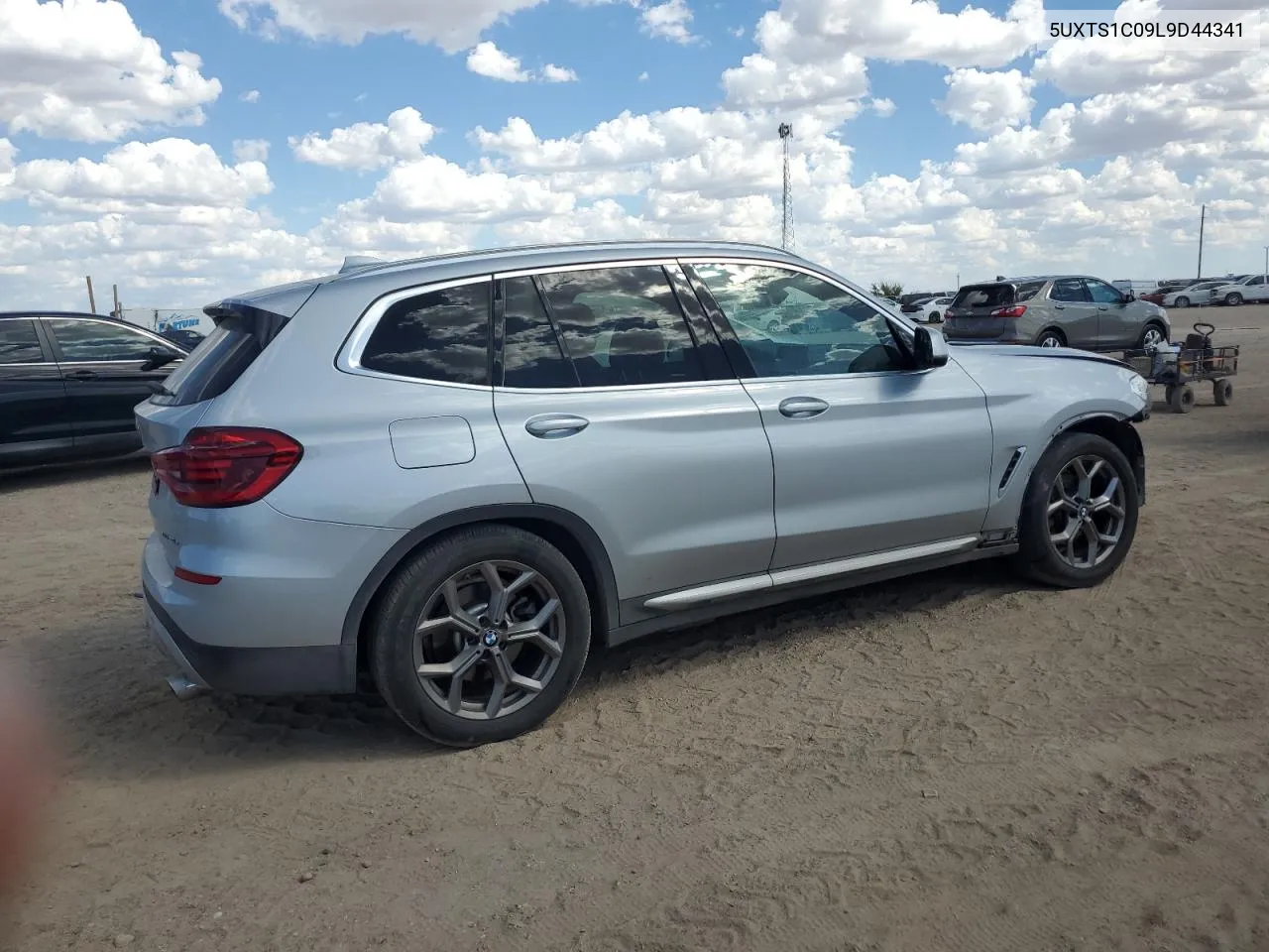 2020 BMW X3 xDrive30E VIN: 5UXTS1C09L9D44341 Lot: 70854484