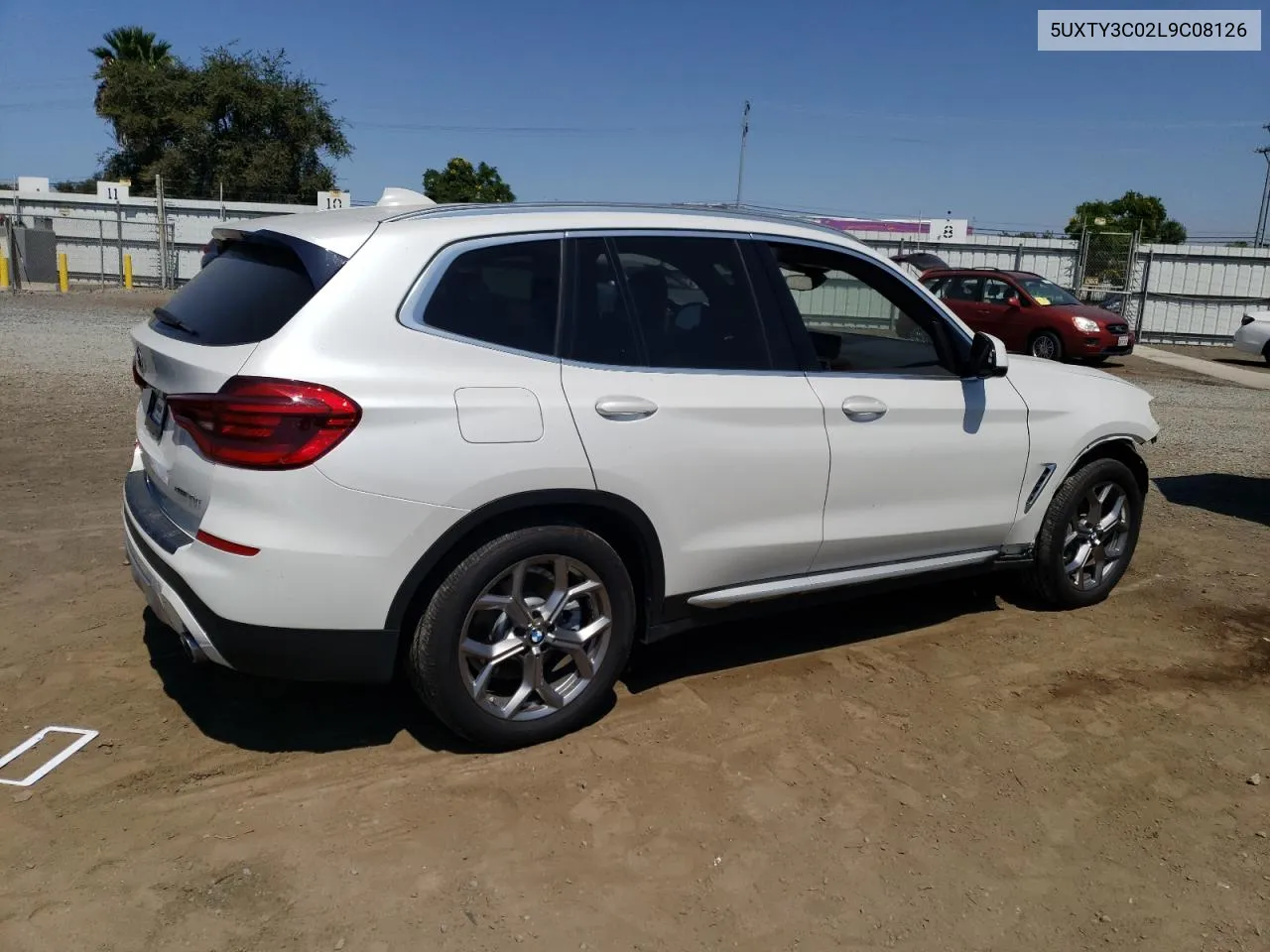 2020 BMW X3 Sdrive30I VIN: 5UXTY3C02L9C08126 Lot: 70899784