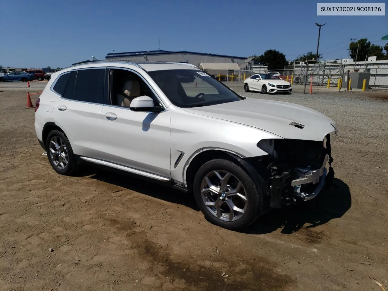 2020 BMW X3 Sdrive30I VIN: 5UXTY3C02L9C08126 Lot: 70899784