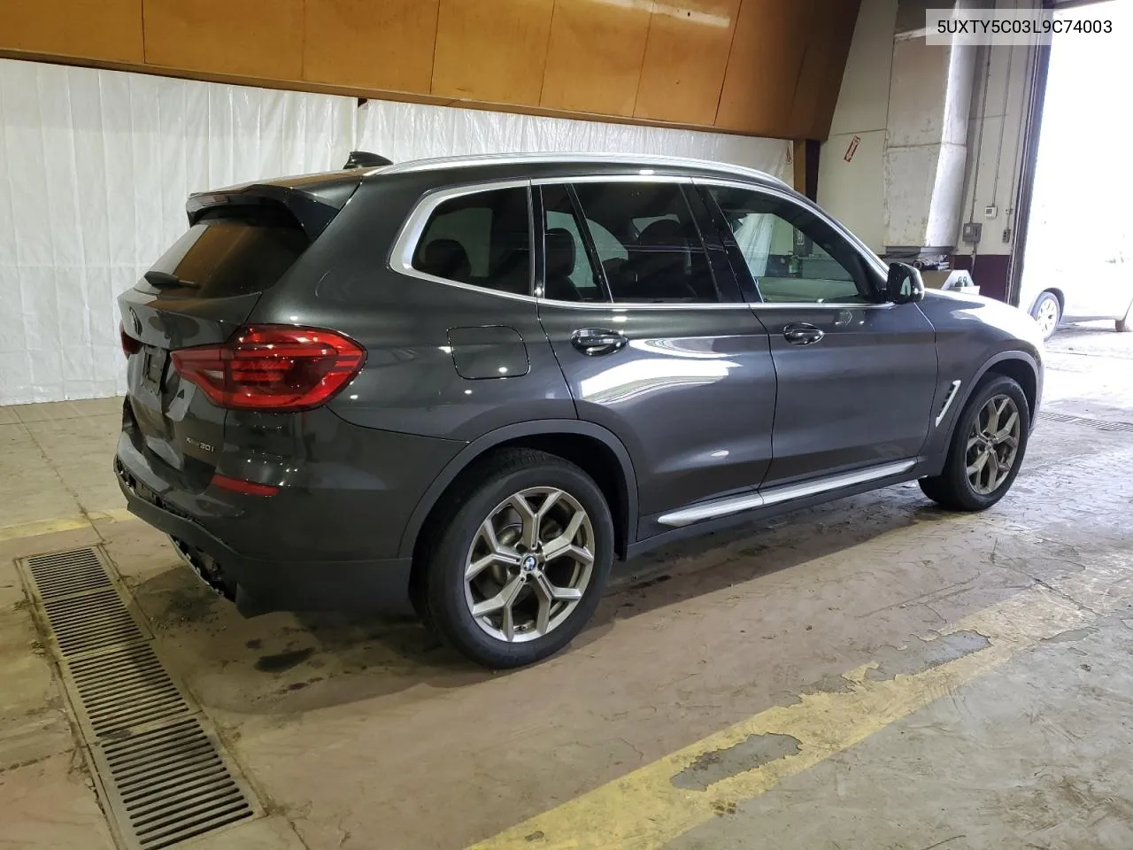 2020 BMW X3 xDrive30I VIN: 5UXTY5C03L9C74003 Lot: 71486324