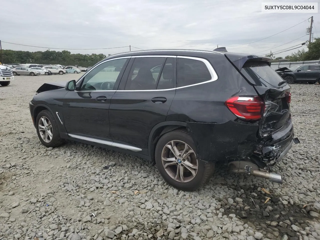 2020 BMW X3 xDrive30I VIN: 5UXTY5C08L9C04044 Lot: 71544274