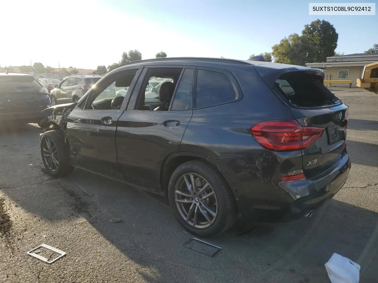 2020 BMW X3 xDrive30E VIN: 5UXTS1C08L9C92412 Lot: 71660124