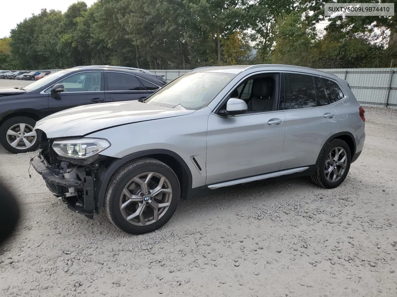 2020 BMW X3 xDrive30I VIN: 5UXTY5C09L9B74410 Lot: 72128384