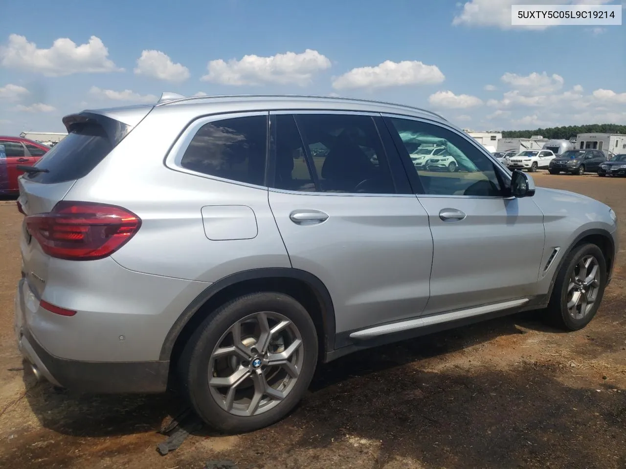 2020 BMW X3 xDrive30I VIN: 5UXTY5C05L9C19214 Lot: 72217974