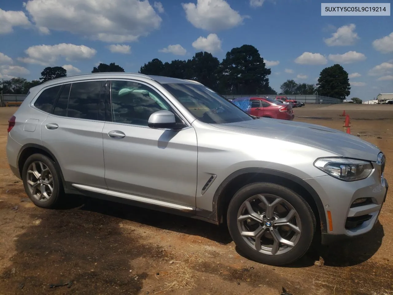 2020 BMW X3 xDrive30I VIN: 5UXTY5C05L9C19214 Lot: 72217974