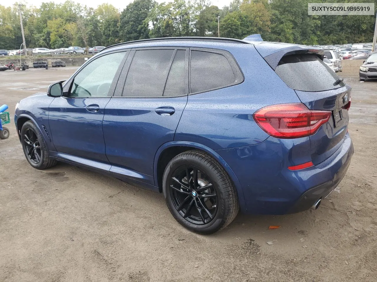 2020 BMW X3 xDrive30I VIN: 5UXTY5C09L9B95919 Lot: 72268364