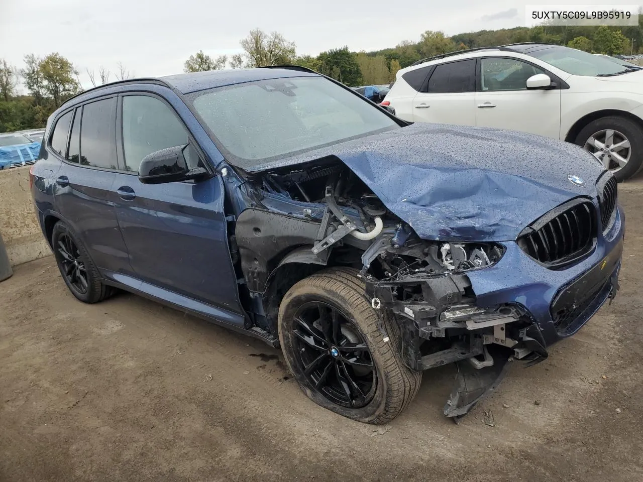 2020 BMW X3 xDrive30I VIN: 5UXTY5C09L9B95919 Lot: 72268364