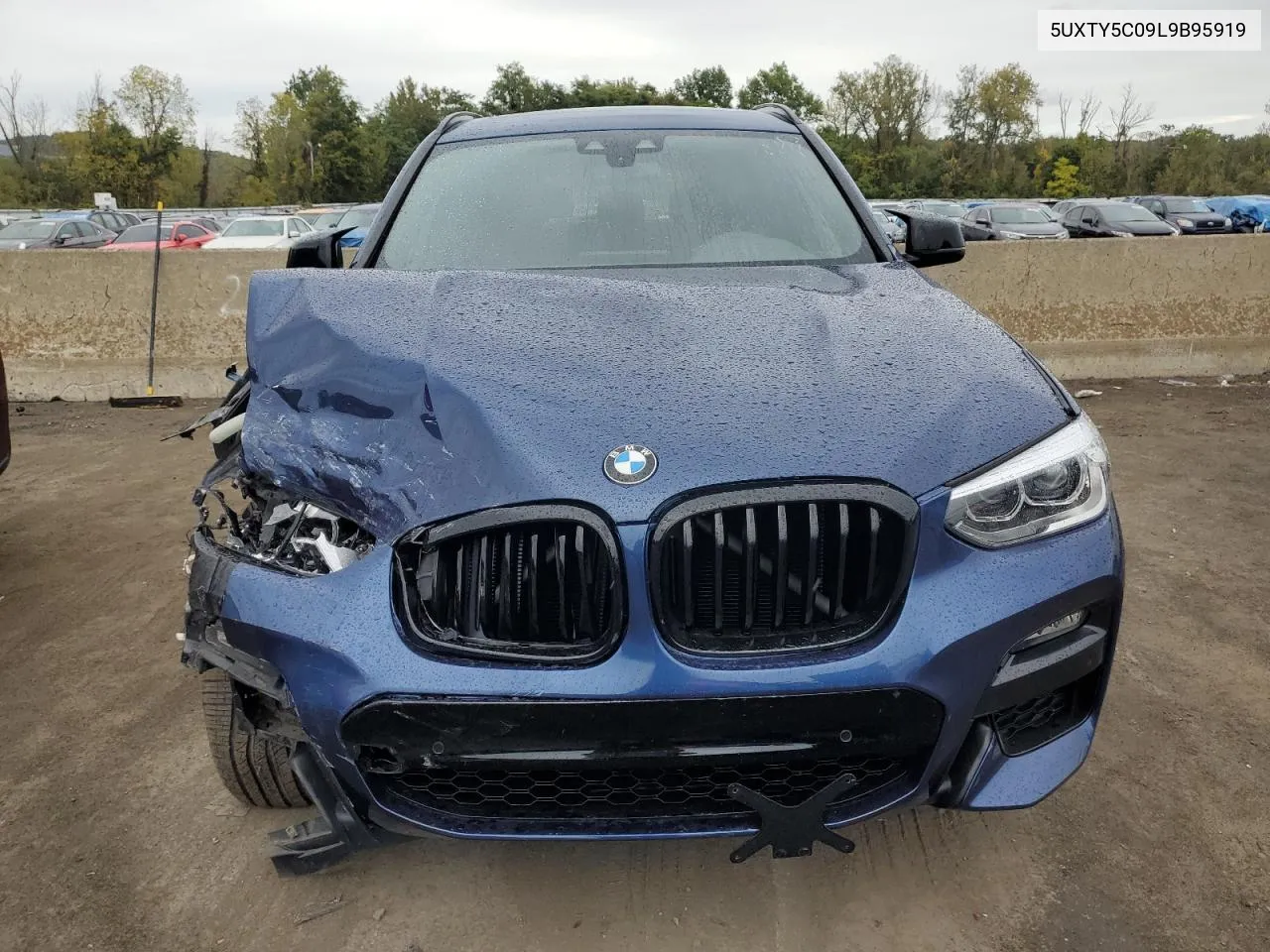 2020 BMW X3 xDrive30I VIN: 5UXTY5C09L9B95919 Lot: 72268364