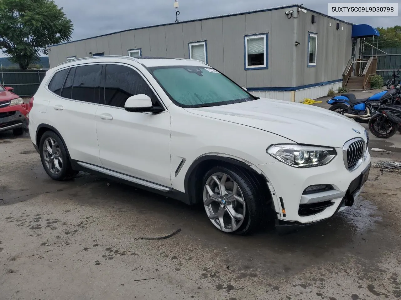 2020 BMW X3 xDrive30I VIN: 5UXTY5C09L9D30798 Lot: 72271304