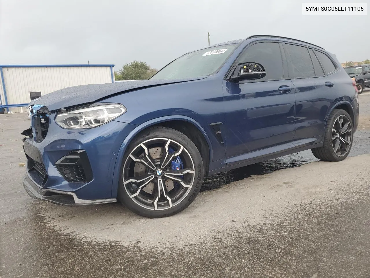 2020 BMW X3 M Competition VIN: 5YMTS0C06LLT11106 Lot: 72803964