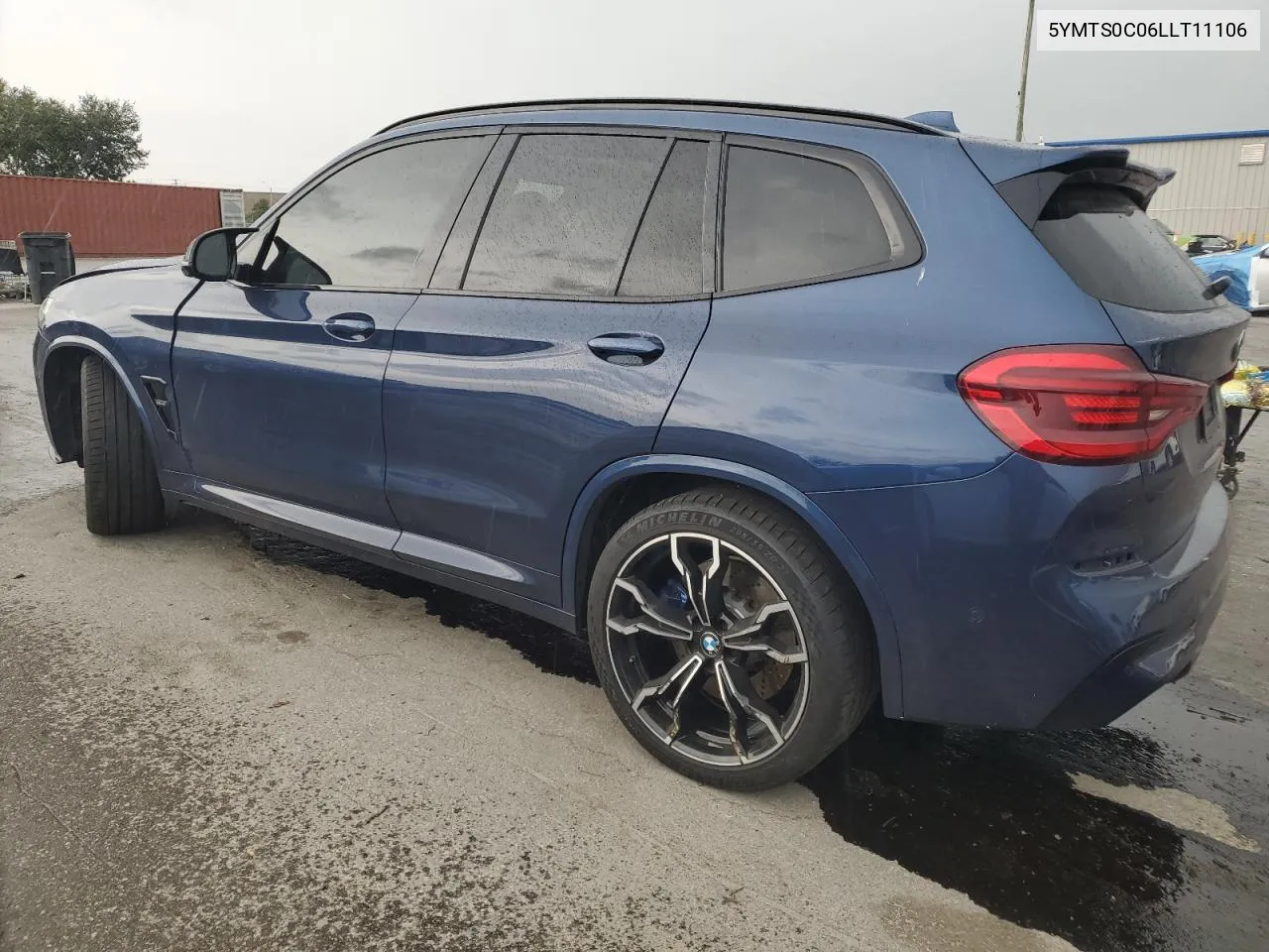 2020 BMW X3 M Competition VIN: 5YMTS0C06LLT11106 Lot: 72803964