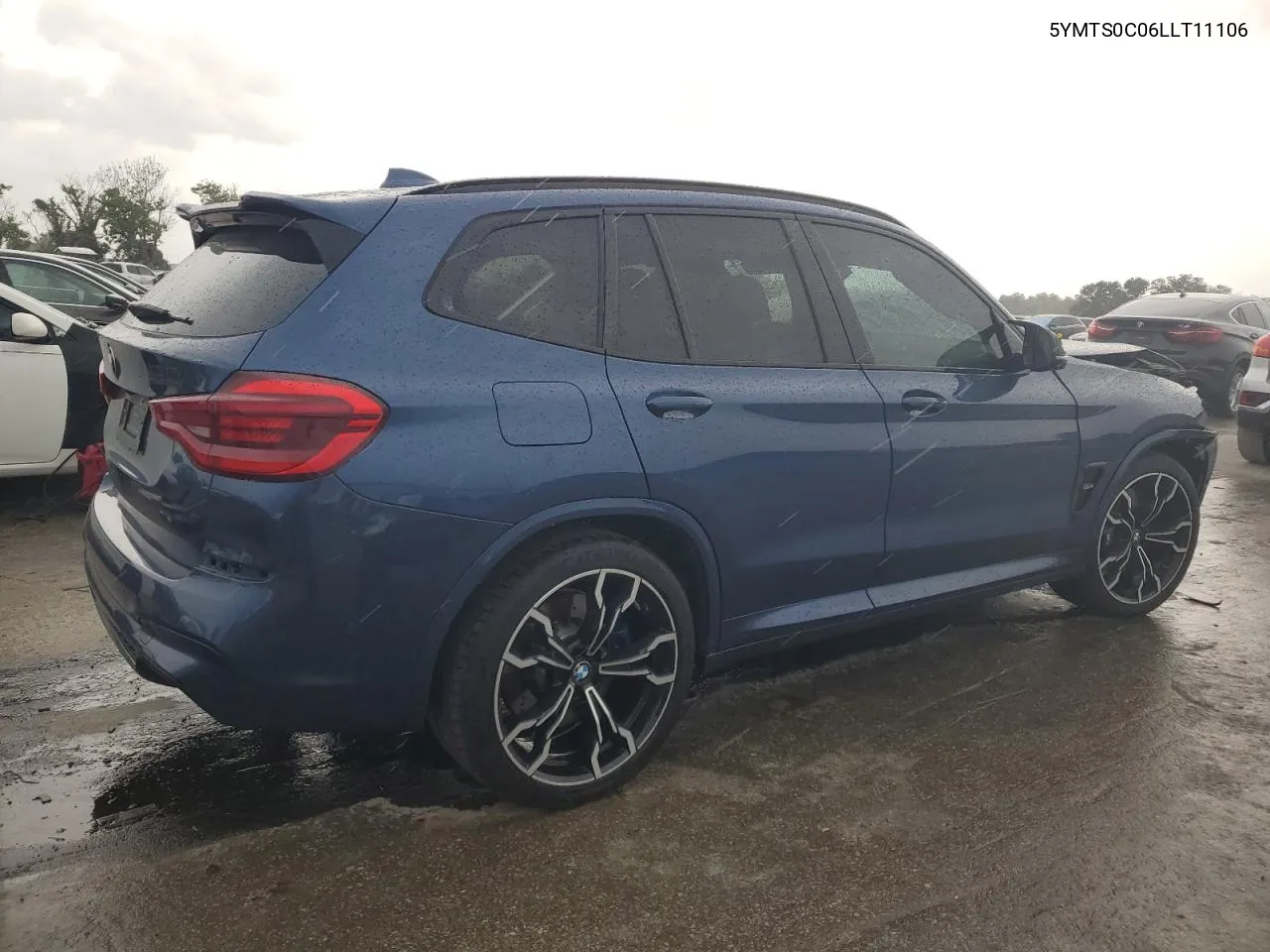 2020 BMW X3 M Competition VIN: 5YMTS0C06LLT11106 Lot: 72803964