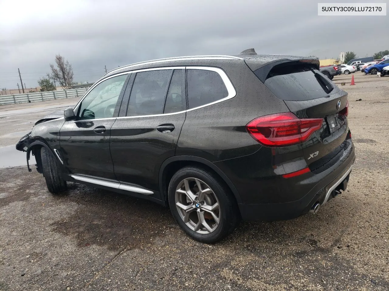 2020 BMW X3 Sdrive30I VIN: 5UXTY3C09LLU72170 Lot: 73818804