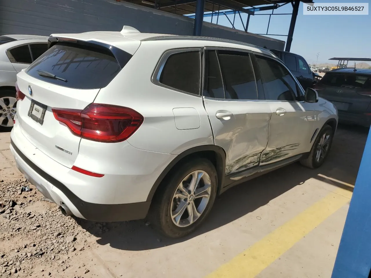 2020 BMW X3 Sdrive30I VIN: 5UXTY3C05L9B46527 Lot: 74623624