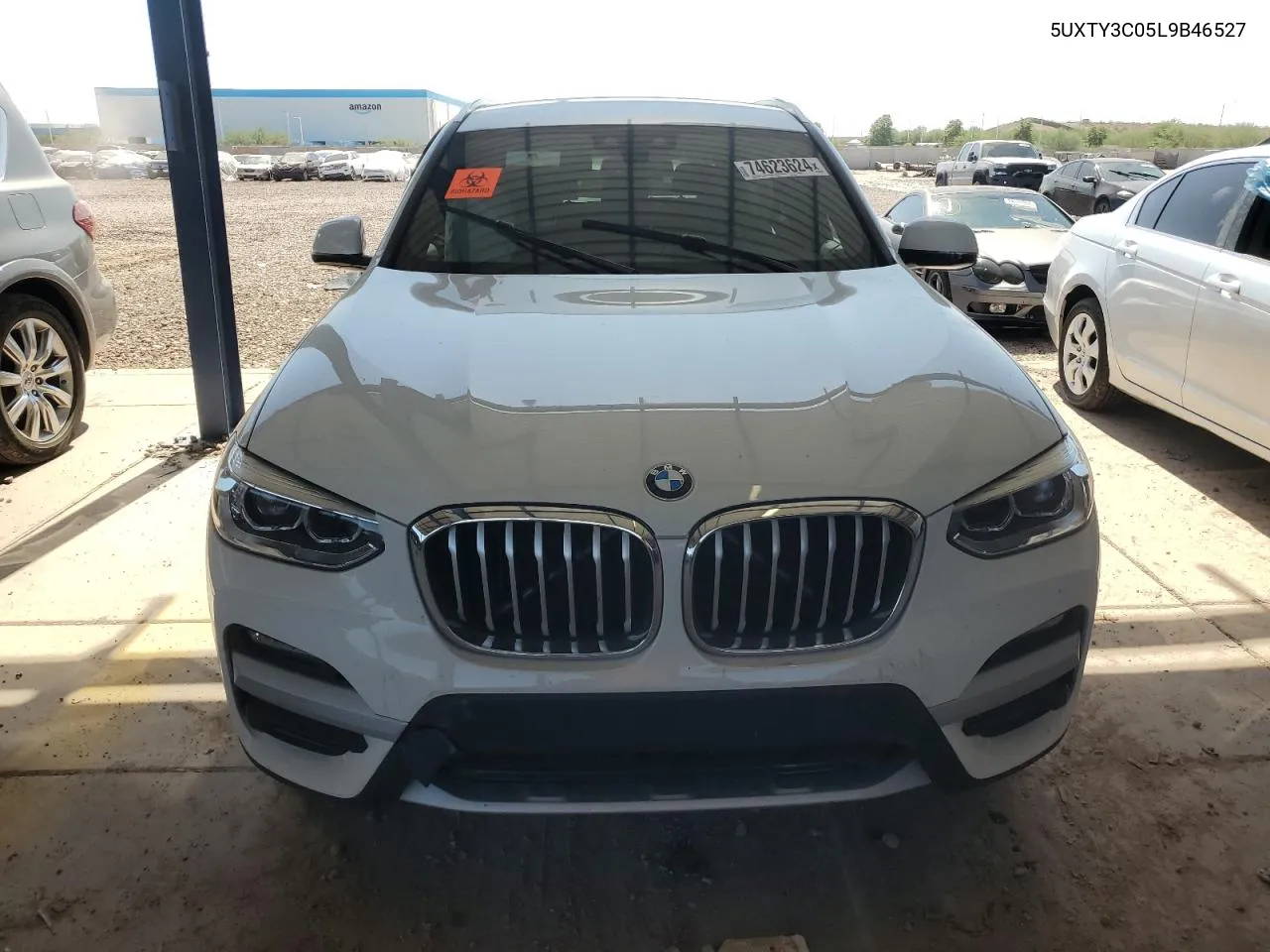 2020 BMW X3 Sdrive30I VIN: 5UXTY3C05L9B46527 Lot: 74623624