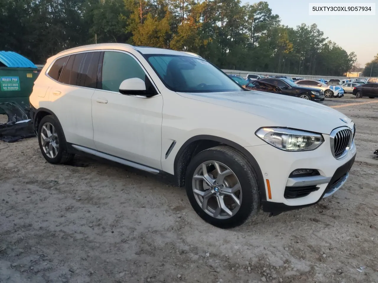 2020 BMW X3 Sdrive30I VIN: 5UXTY3C0XL9D57934 Lot: 74803774