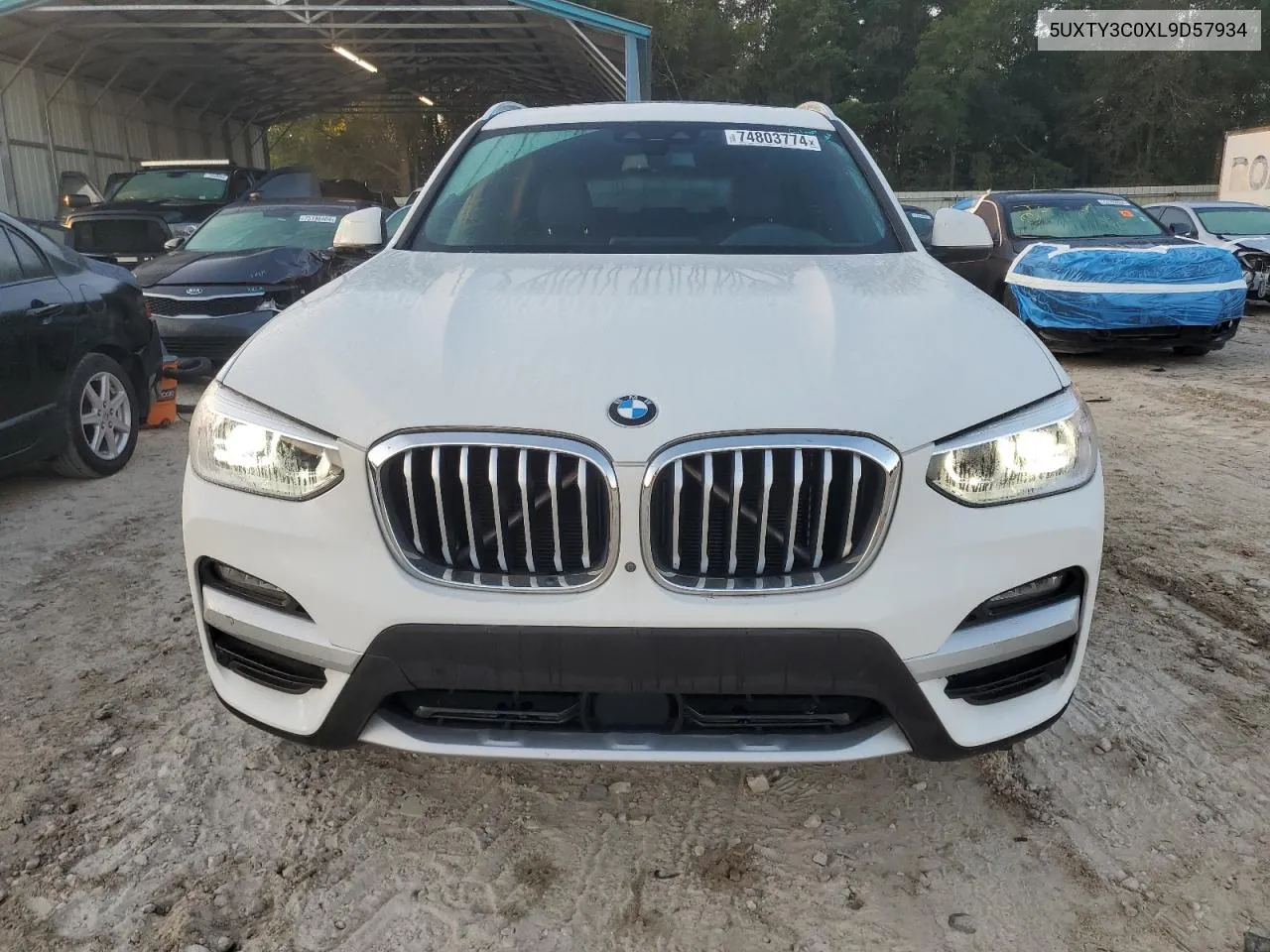 5UXTY3C0XL9D57934 2020 BMW X3 Sdrive30I