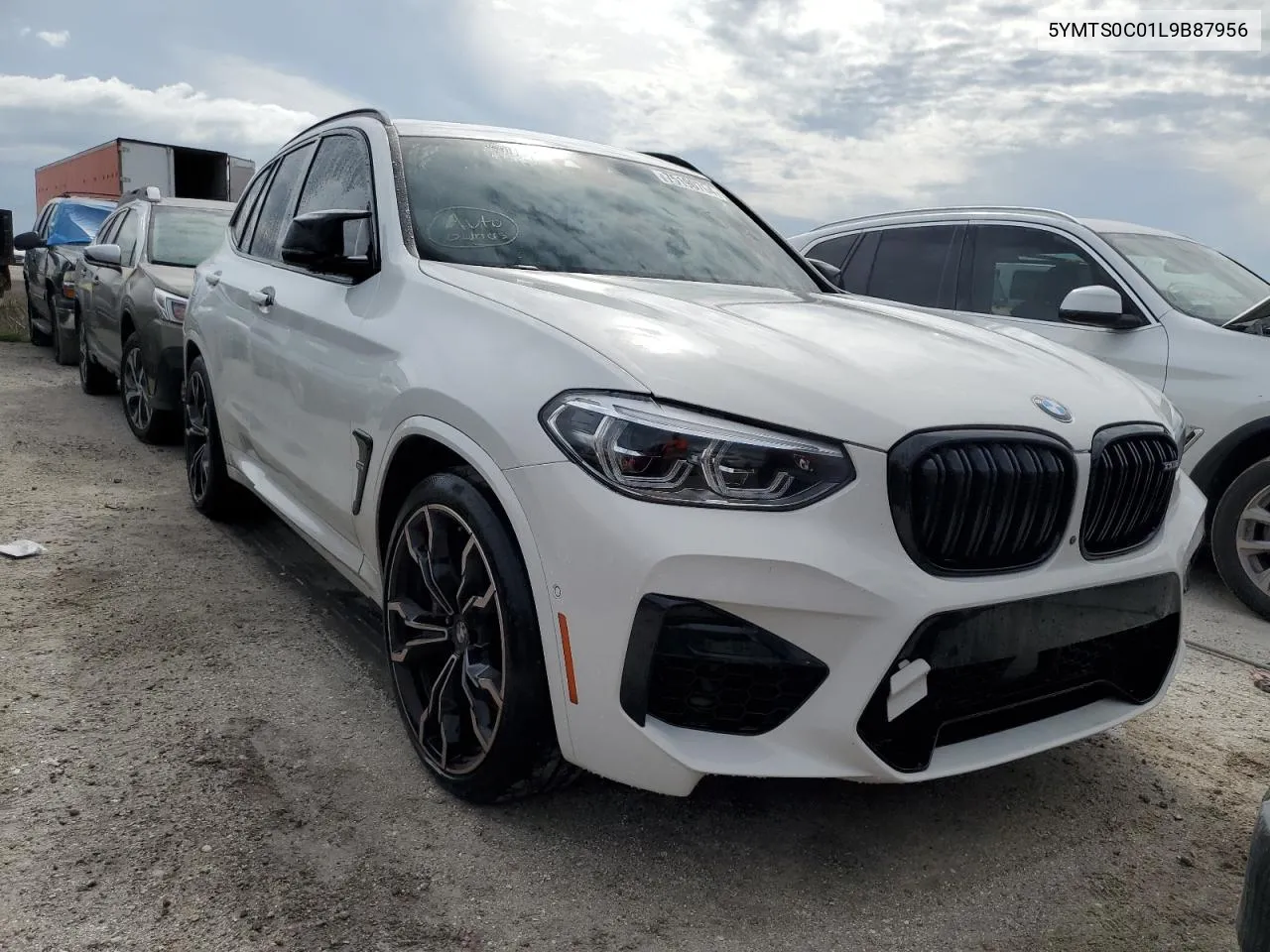 2020 BMW X3 M Competition VIN: 5YMTS0C01L9B87956 Lot: 75190764