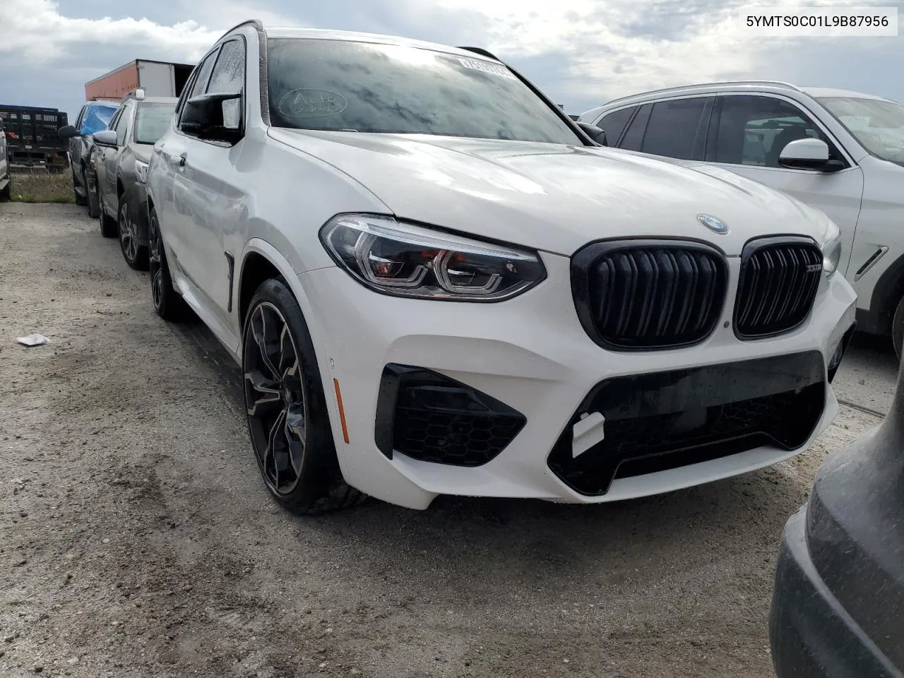 2020 BMW X3 M Competition VIN: 5YMTS0C01L9B87956 Lot: 75190764