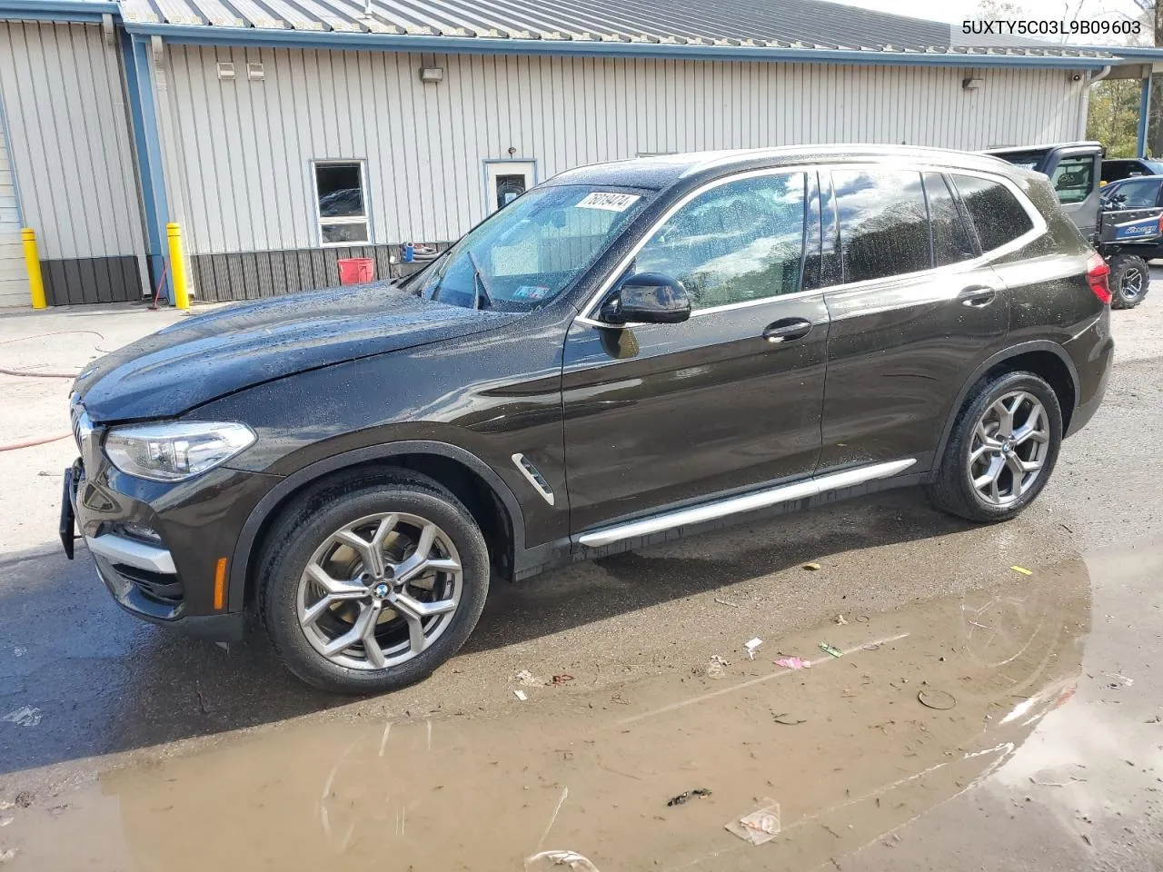 2020 BMW X3 xDrive30I VIN: 5UXTY5C03L9B09603 Lot: 76019474