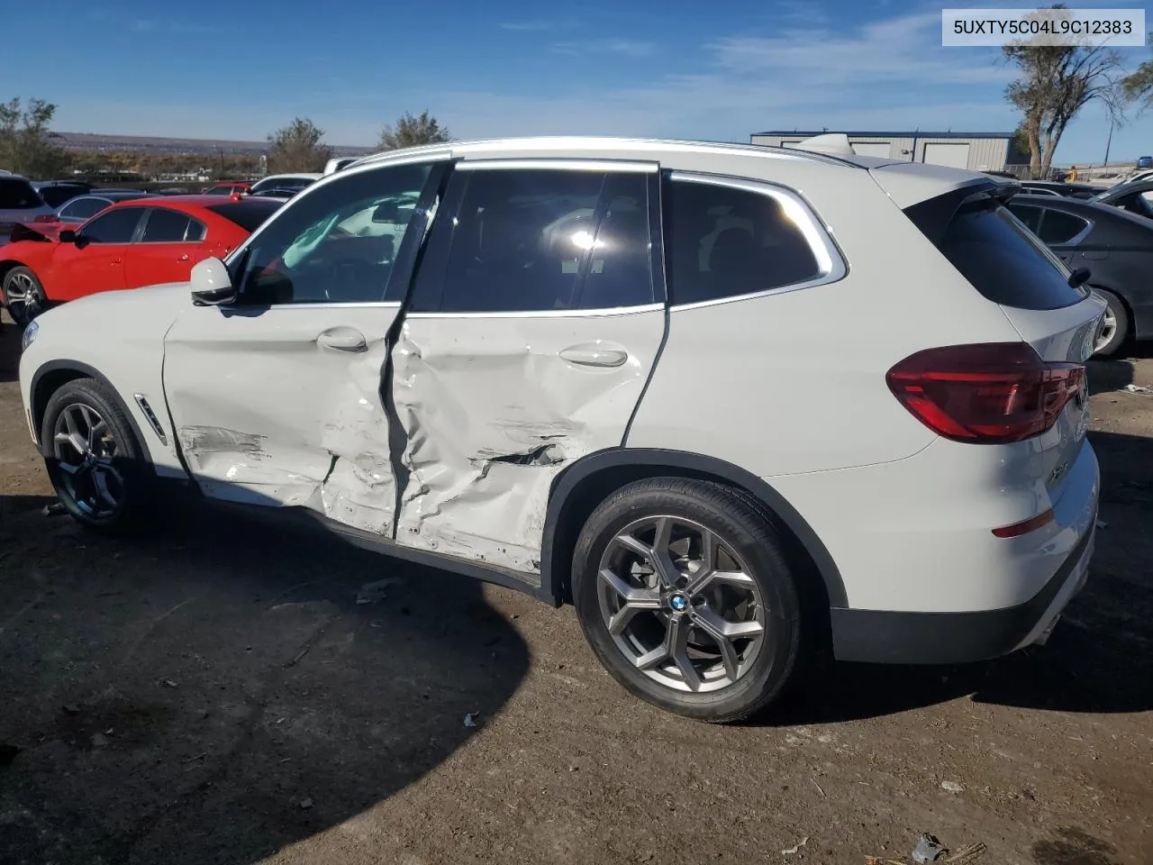 2020 BMW X3 xDrive30I VIN: 5UXTY5C04L9C12383 Lot: 79781094