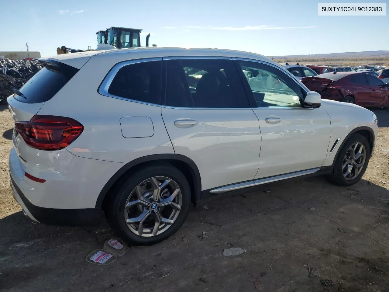 2020 BMW X3 xDrive30I VIN: 5UXTY5C04L9C12383 Lot: 79781094